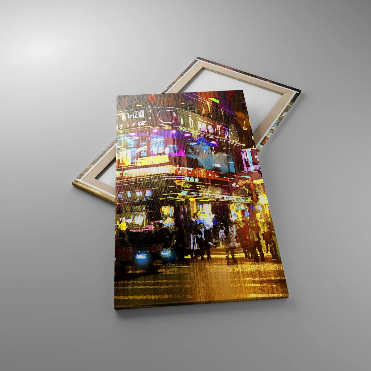 Schilderen op canvas - In een zee van licht - 55x100 cm