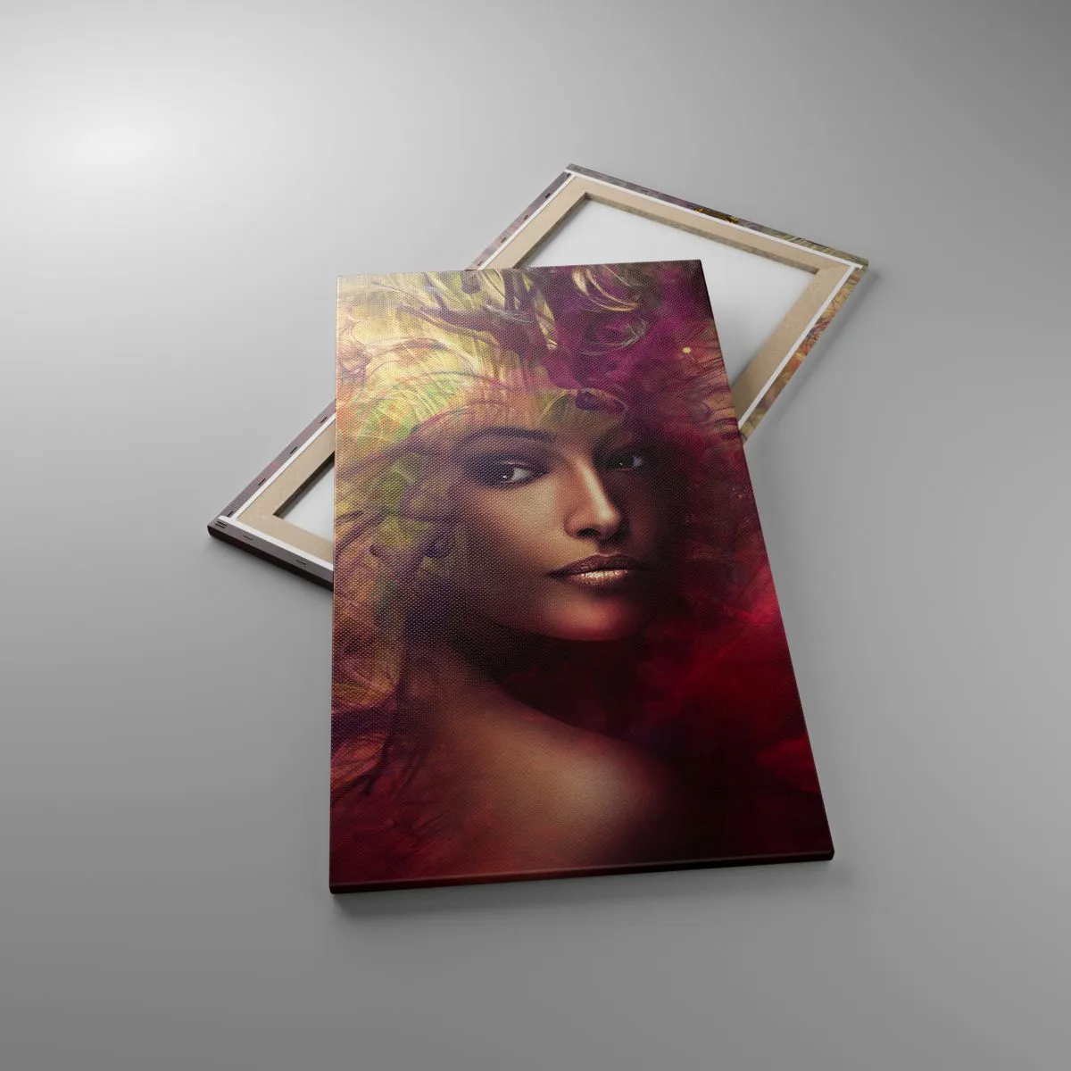 Obraz na płótnie - Tu jestem! - 55x100 cm