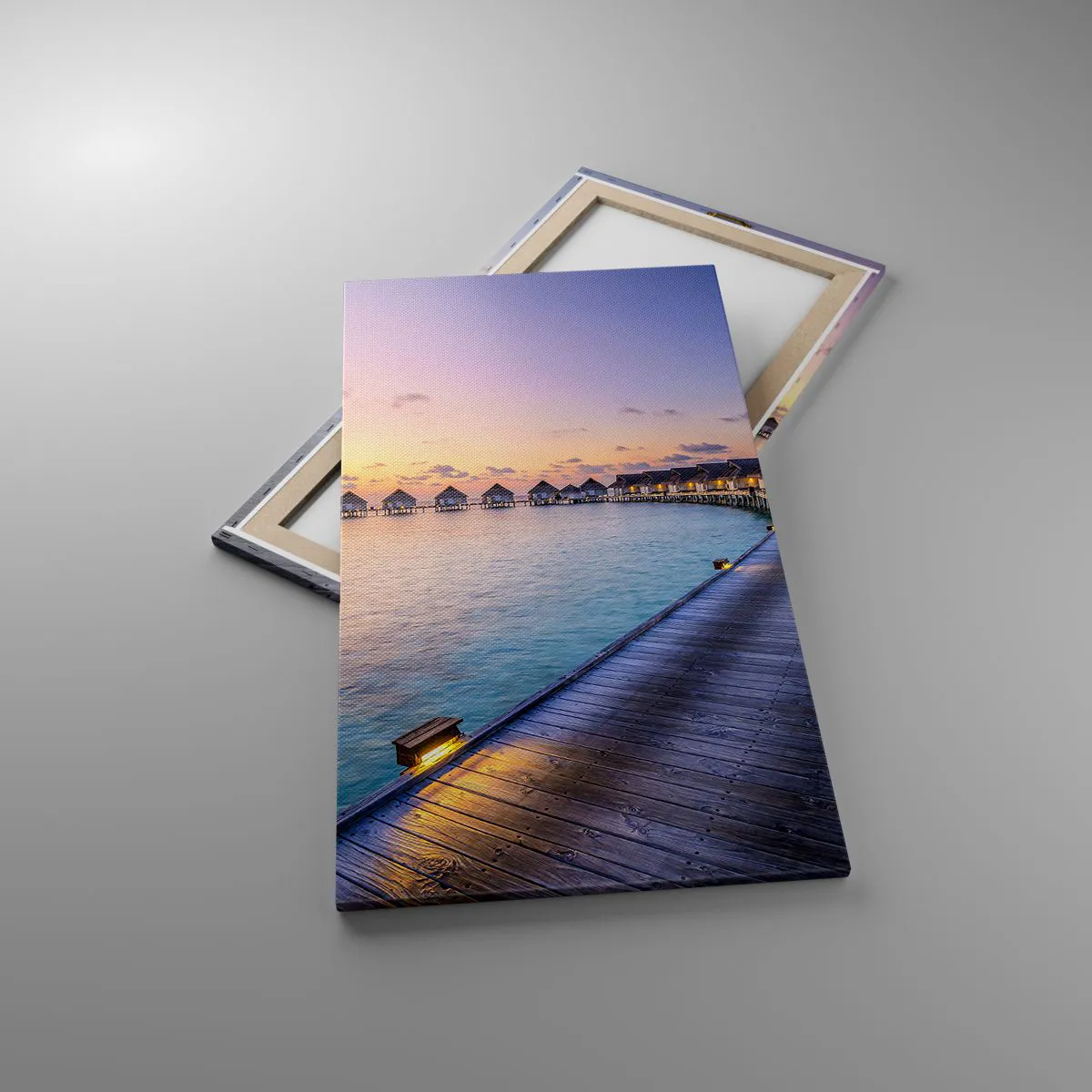 Obraz na plátně - Prázdniny - návrat k pramenům - 55x100 cm