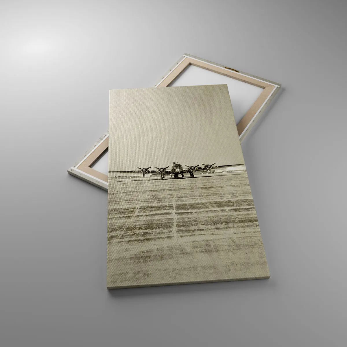 Vászonkép - Mint mindig készen - 55x100 cm