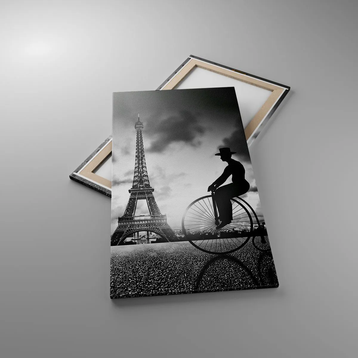 Lærredstryk - Billede på lærred - Længsel efter Belle Epoque - 55x100 cm