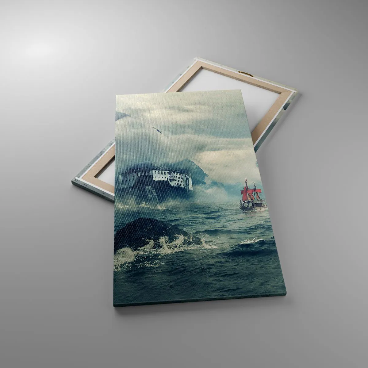 Obraz na plátne - V kúzelných vodách - 55x100 cm