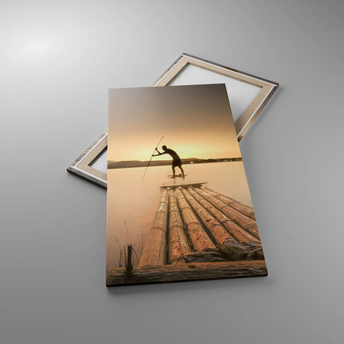 Impression sur toile - Image sur toile - Avant la fin du jour - 55x100 cm