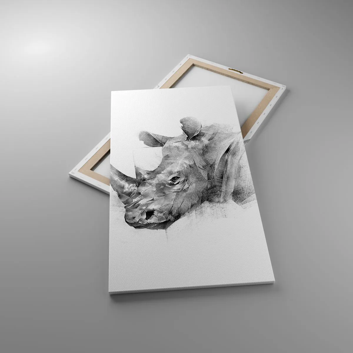 Canvas picture - African Portrait - 55x100 cm