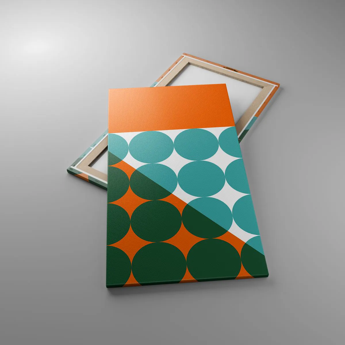 Lærredstryk - Billede på lærred - Op og over - 55x100 cm