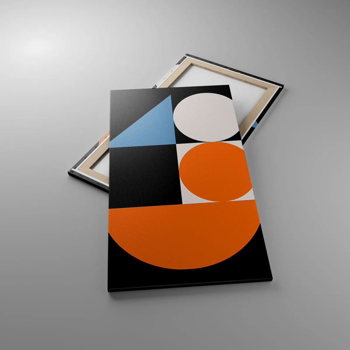 Impression sur toile - Image sur toile - Rangement de figures - 55x100 cm