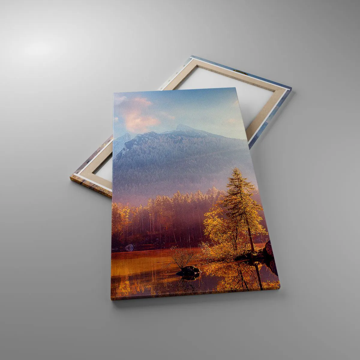 Obraz na płótnie - W górach i dolinach - 55x100 cm