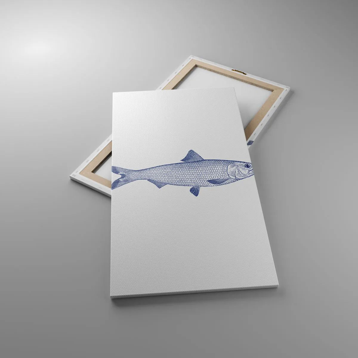 Schilderen op canvas - Groeten uit de noordelijke zeeën - 55x100 cm