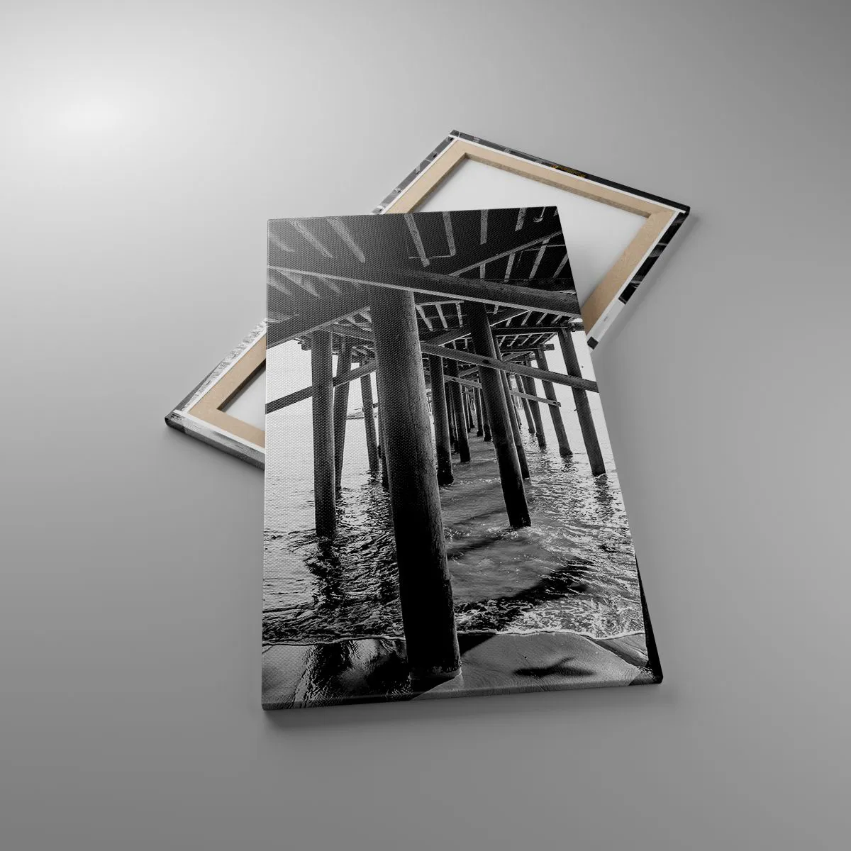 Canvas picture - Beach Hideout - 55x100 cm