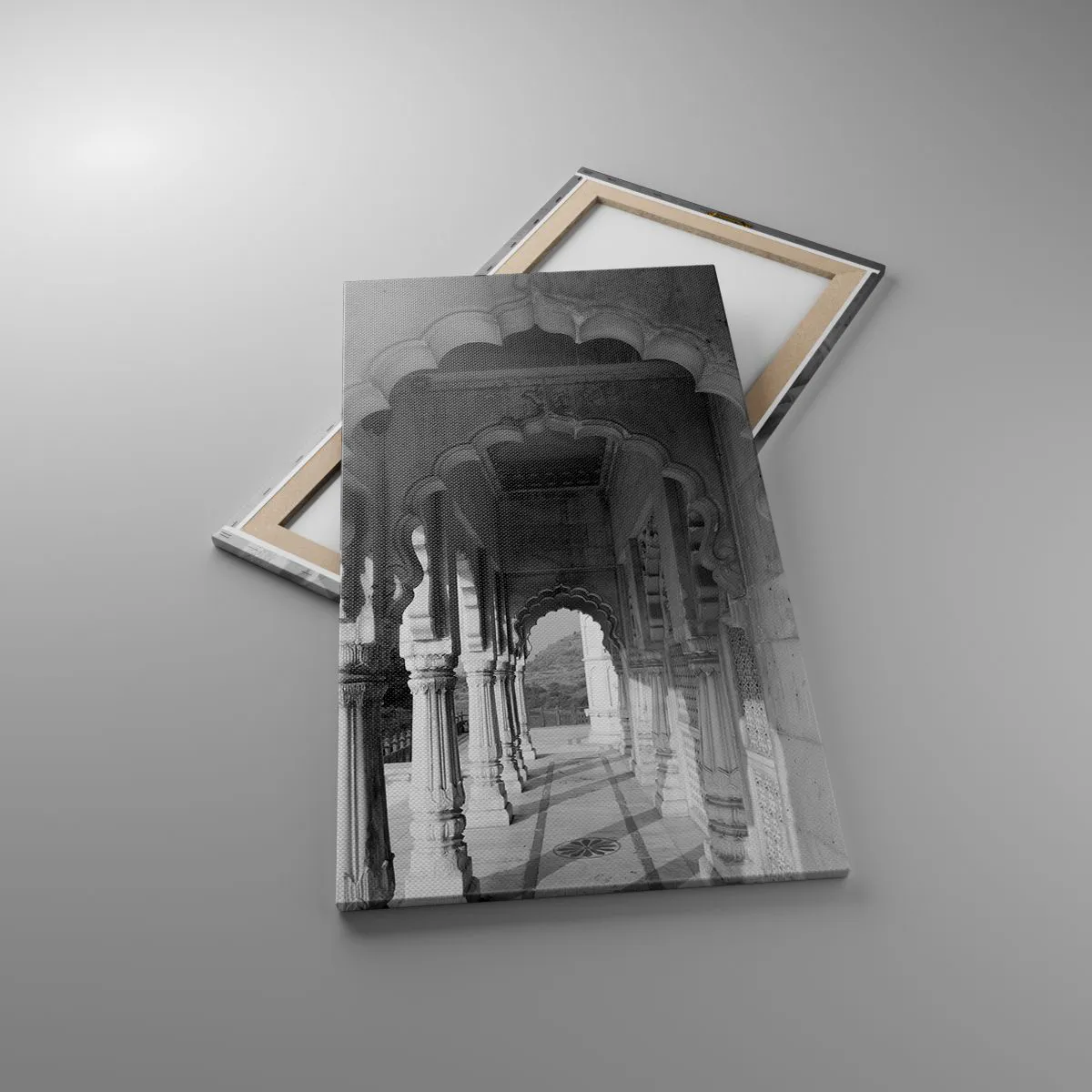 Lærredstryk - Billede på lærred - Det er her, fortællingerne fra Østen sker - 55x100 cm