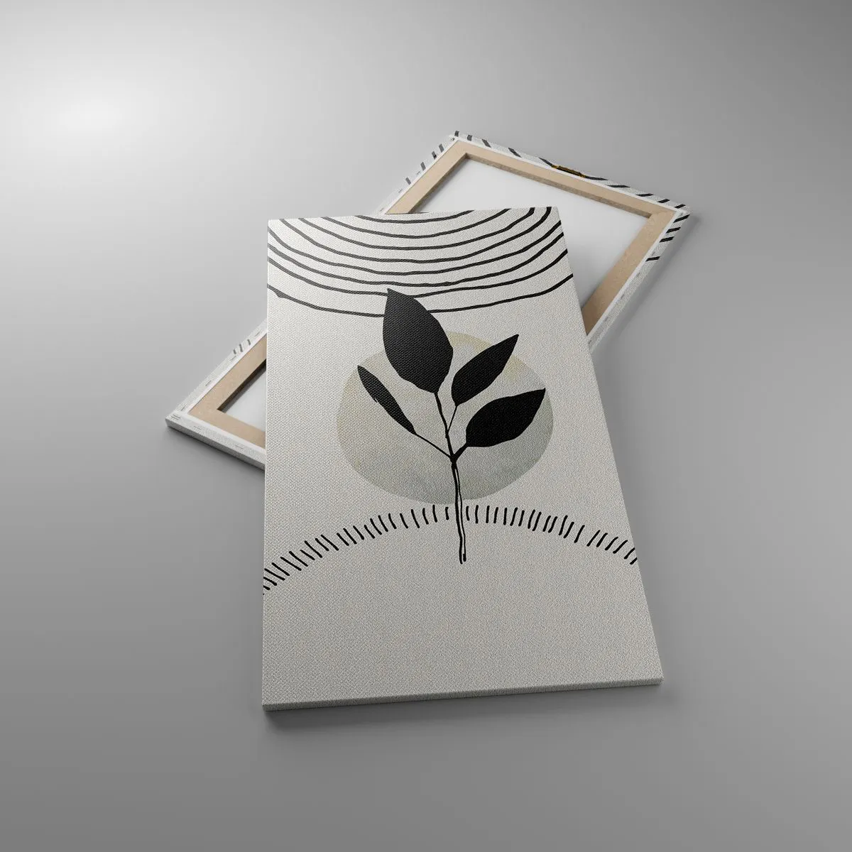 Obraz na płótnie - Kompozycja: rytuały natury - 55x100 cm