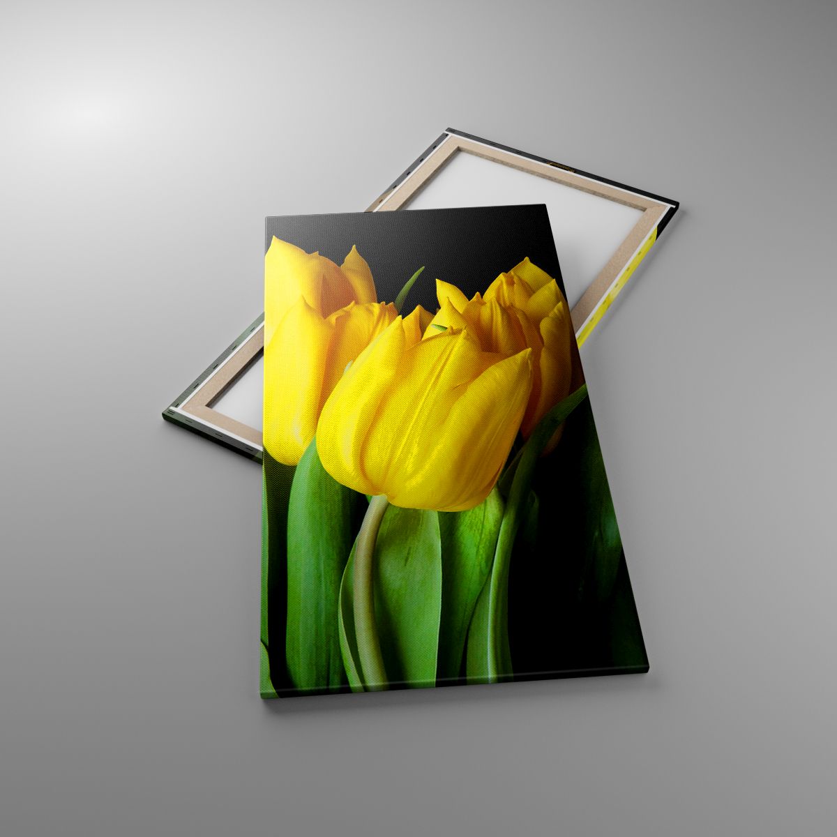 Impression Fleurs, Impression Tulipes, Impression Bouquet De Fleurs, Impression Tulipes Jaunes, Impression Fleuriste