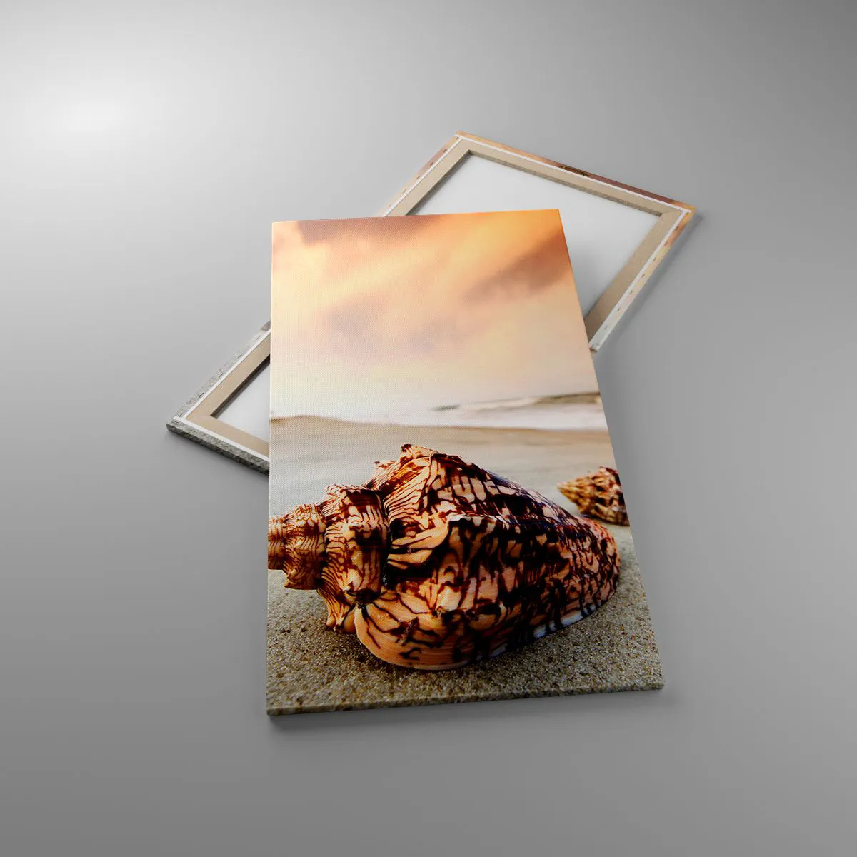 Vászonkép - A hullámok kitaszítottjai - 65x120 cm