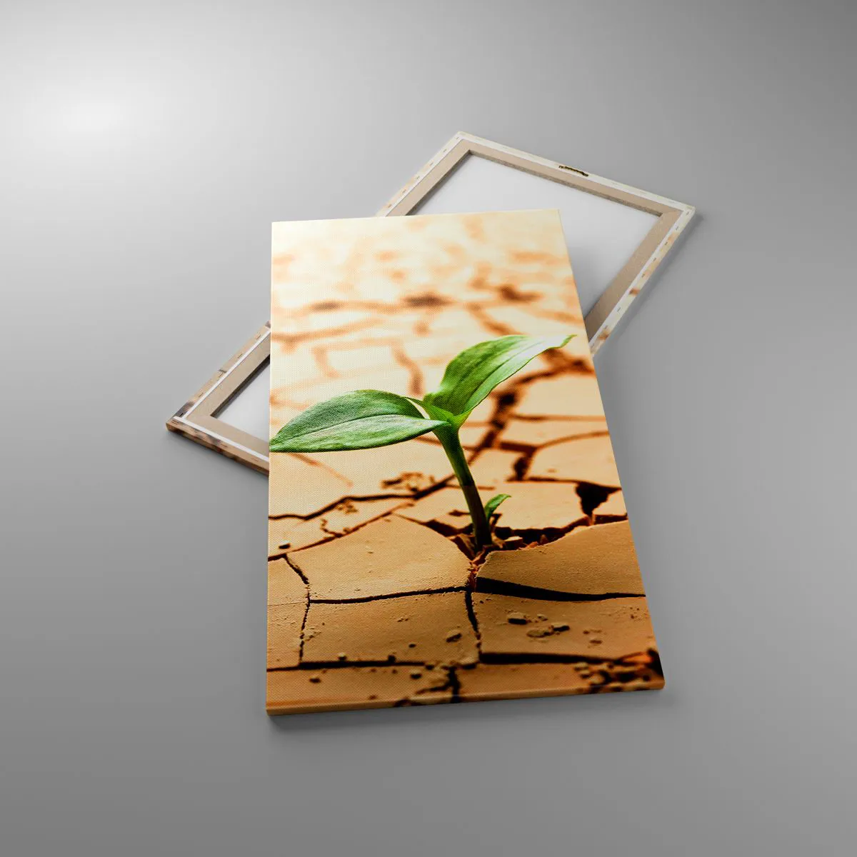 Obraz na płótnie - Nieposkromiona siła życia - 65x120 cm