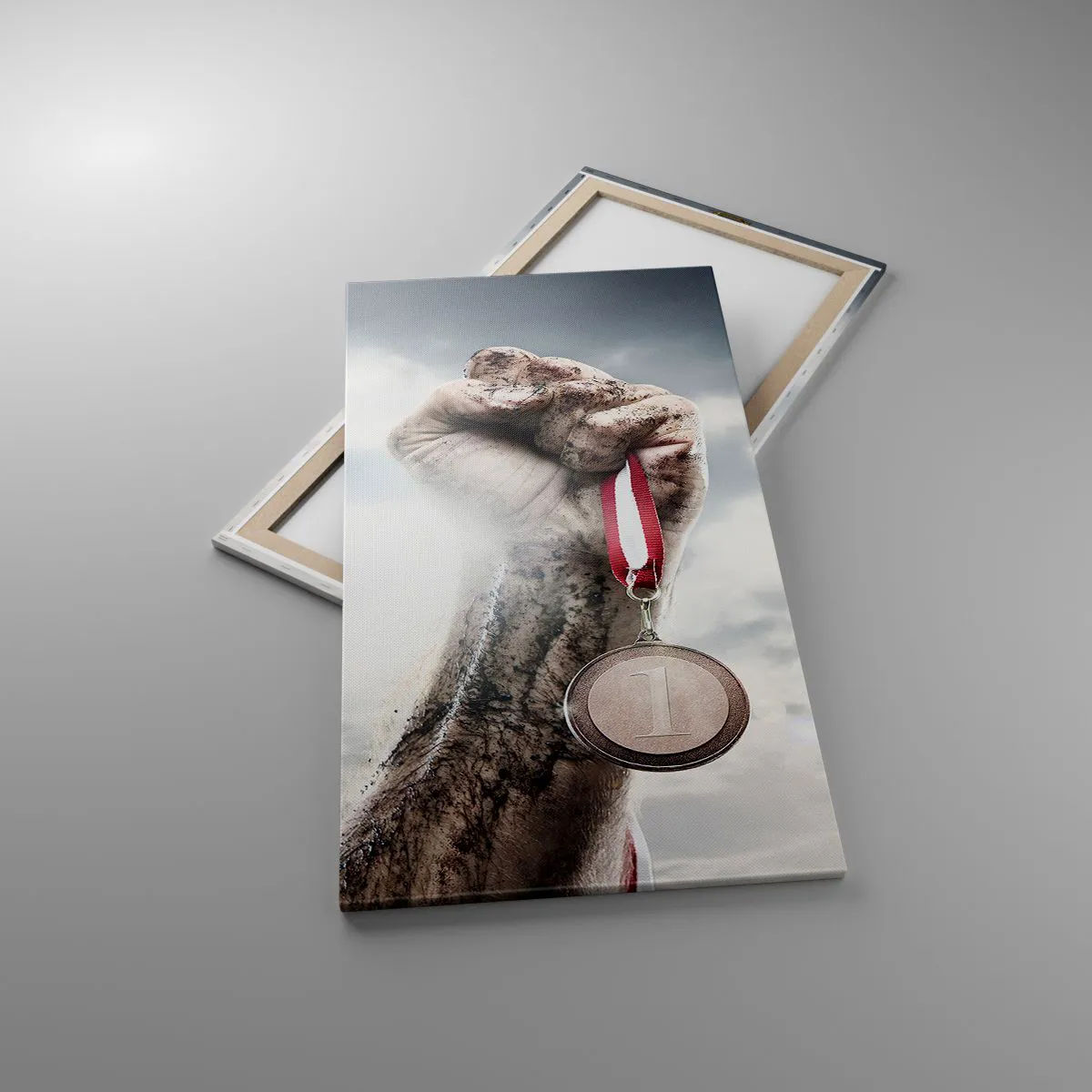 Impression sur toile - Image sur toile - Per aspera ad astra - 65x120 cm