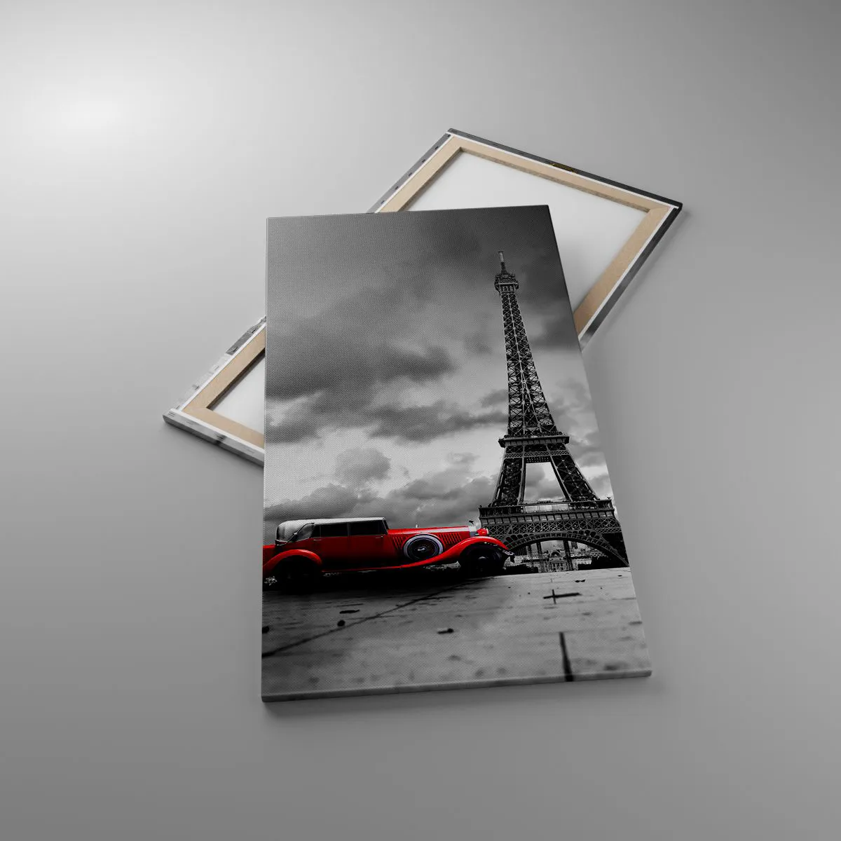 Canvas picture - Not So Long Ago in Paris - 65x120 cm