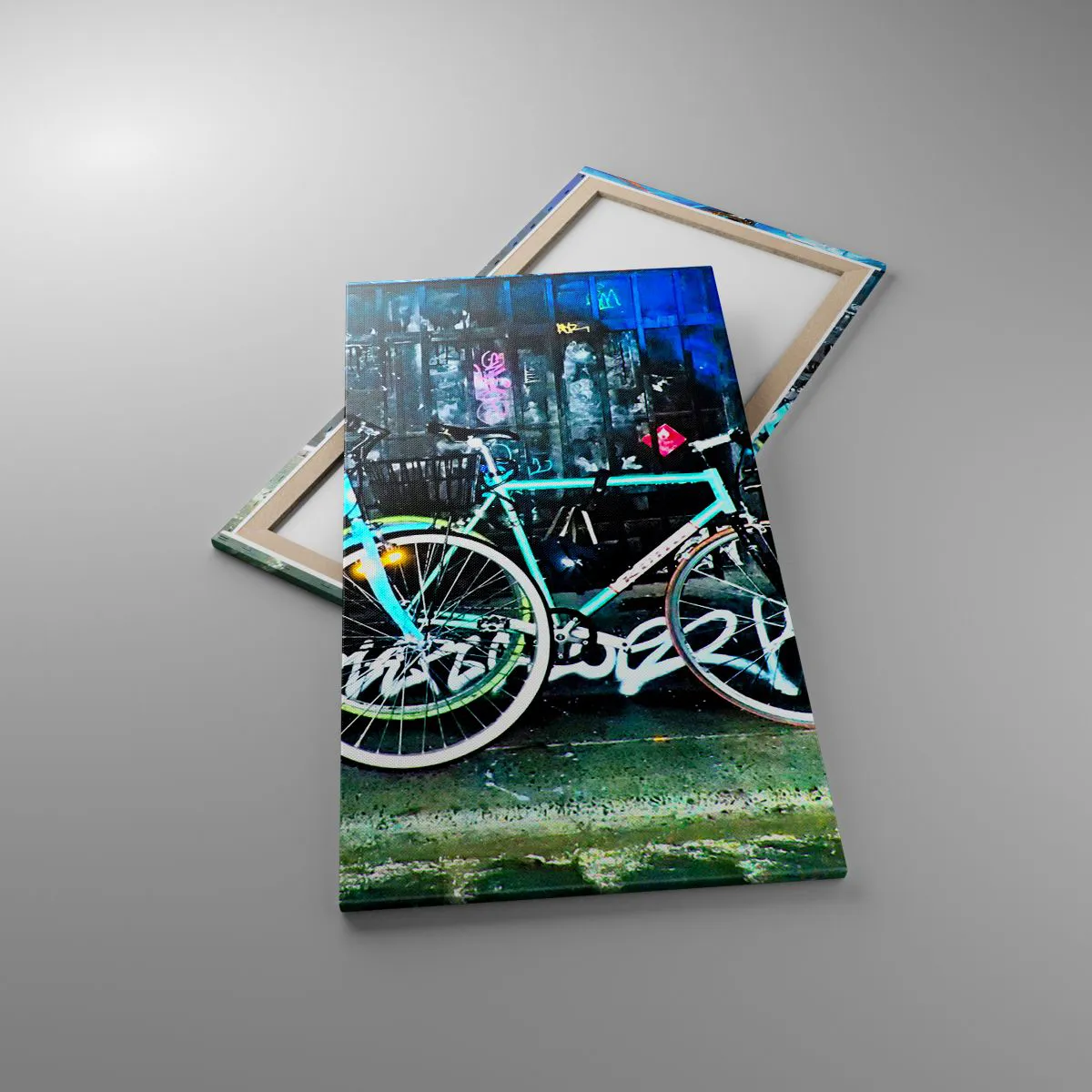 Obraz na płótnie - Miasto woła - 65x120 cm