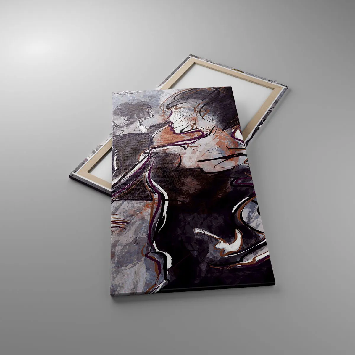 Canvas picture - Melt away in Music - 65x120 cm