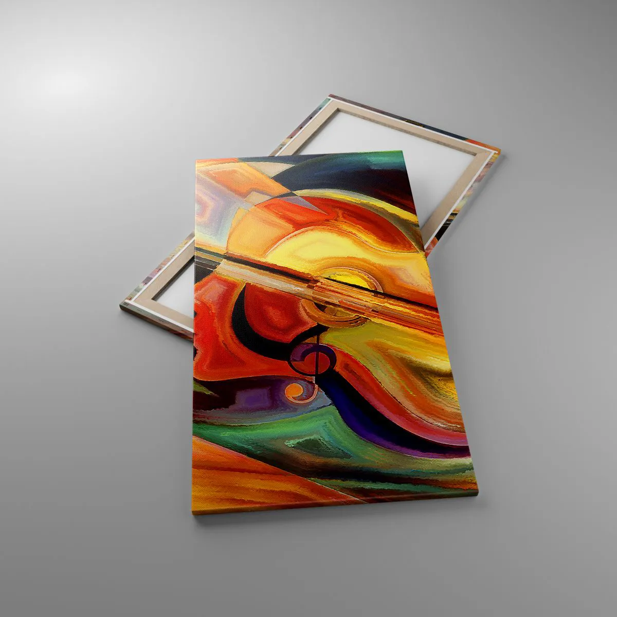 Impression sur toile - Image sur toile - Tout va bien - 65x120 cm