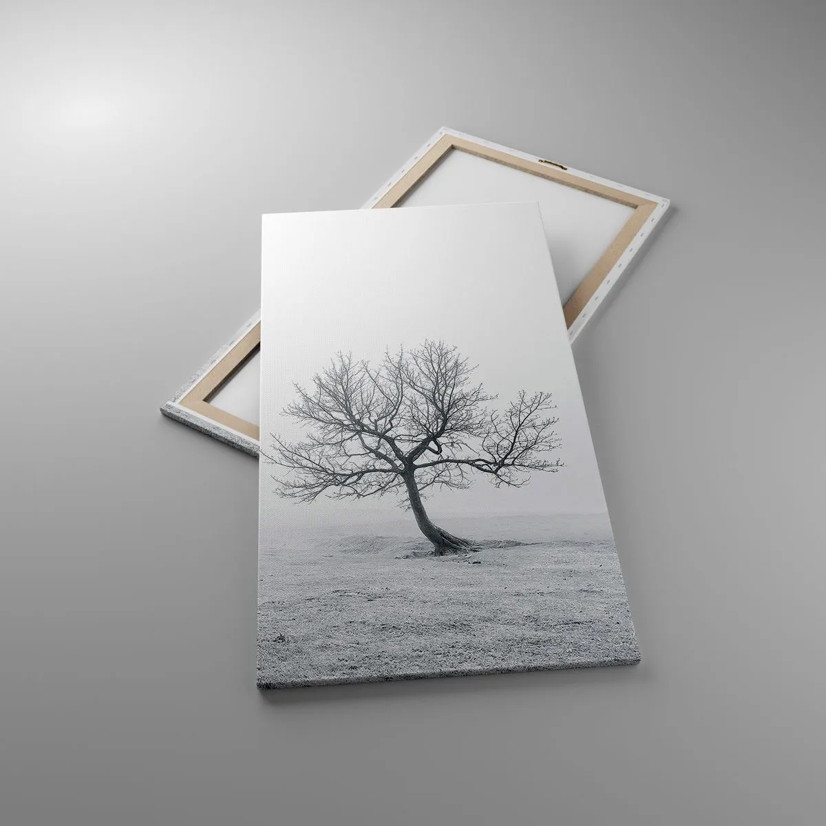 Lærredstryk - Billede på lærred - Mod intetheden - 65x120 cm