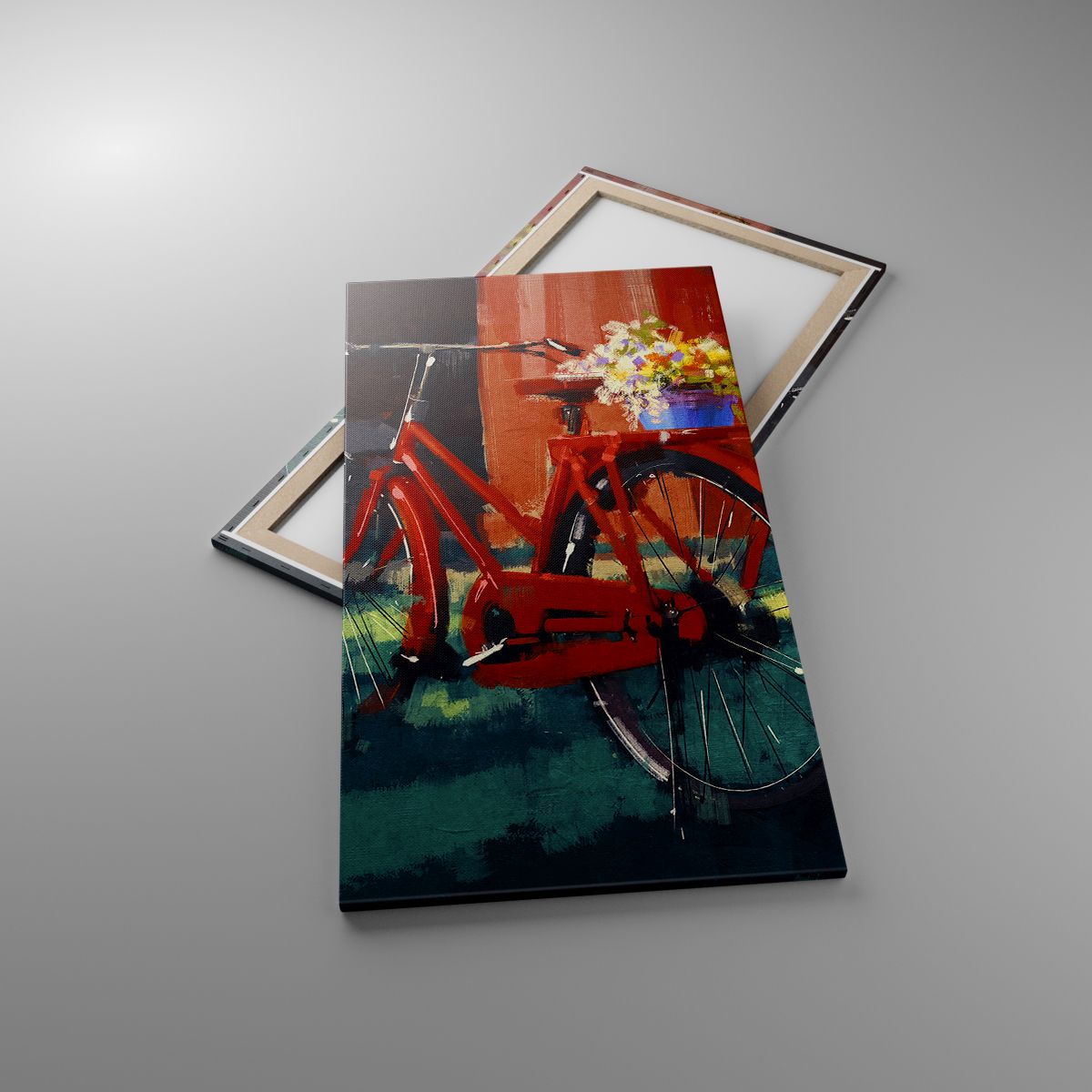 Leinwandbild Oldtimer-Fahrrad, Leinwandbild Blumen Im Topf, Leinwandbild Reise, Leinwandbild Kunst, Leinwandbild Malerei