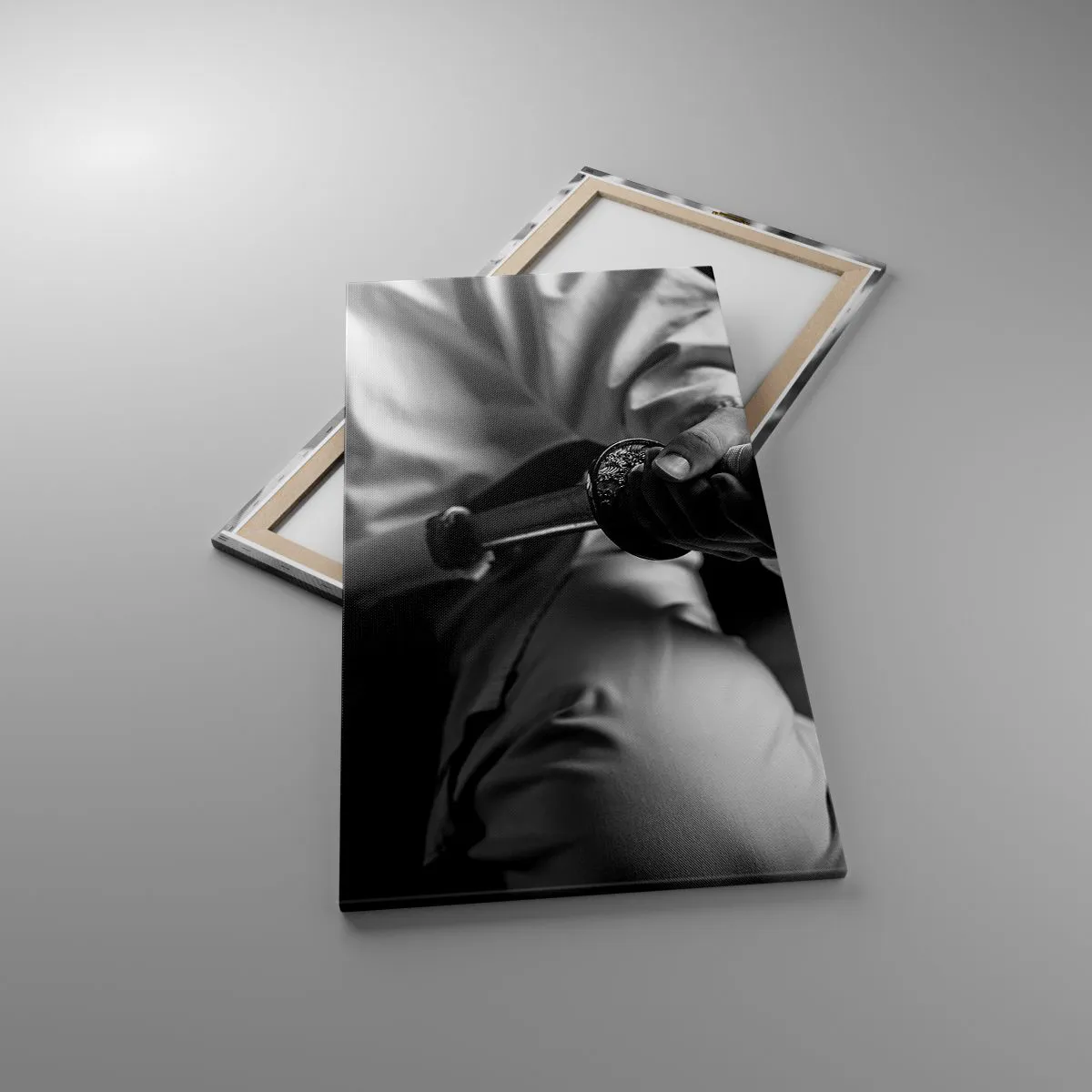 Cuadro sobre lienzo - Impresión de Imagen - Alma de guerrero - 65x120 cm