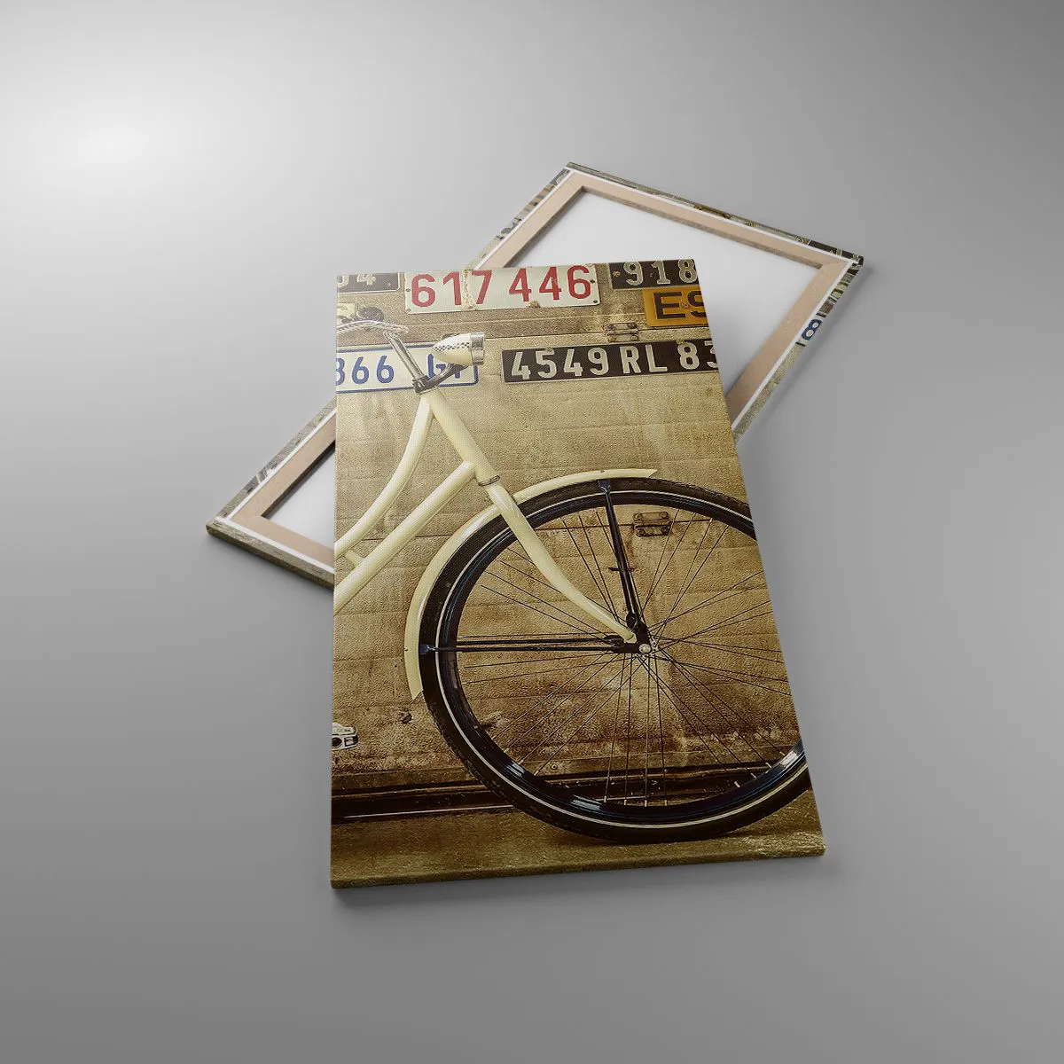 Impression sur toile - Image sur toile - Pas de complexes - 65x120 cm