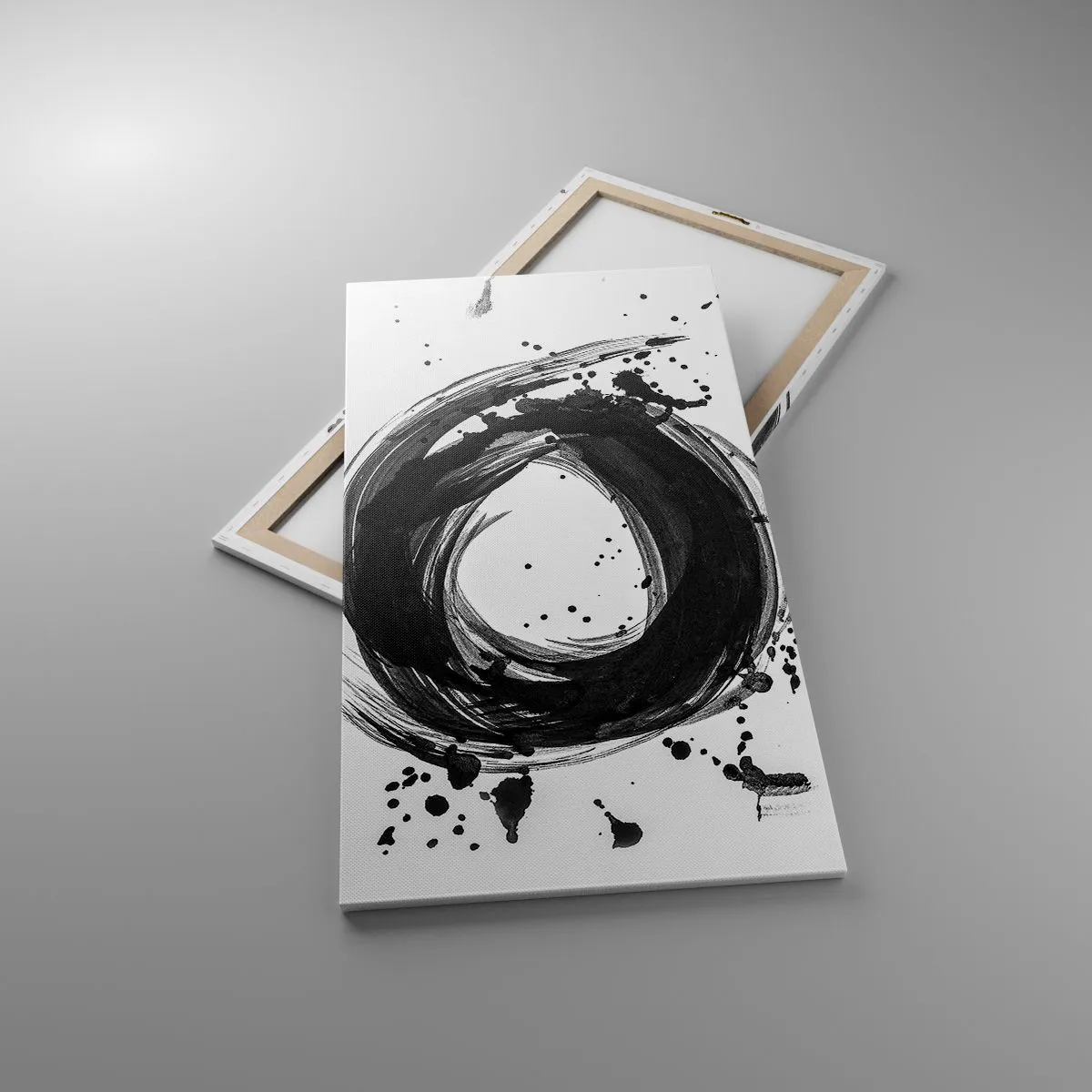 Impression sur toile - Image sur toile - Le tourbillon de la création - 65x120 cm