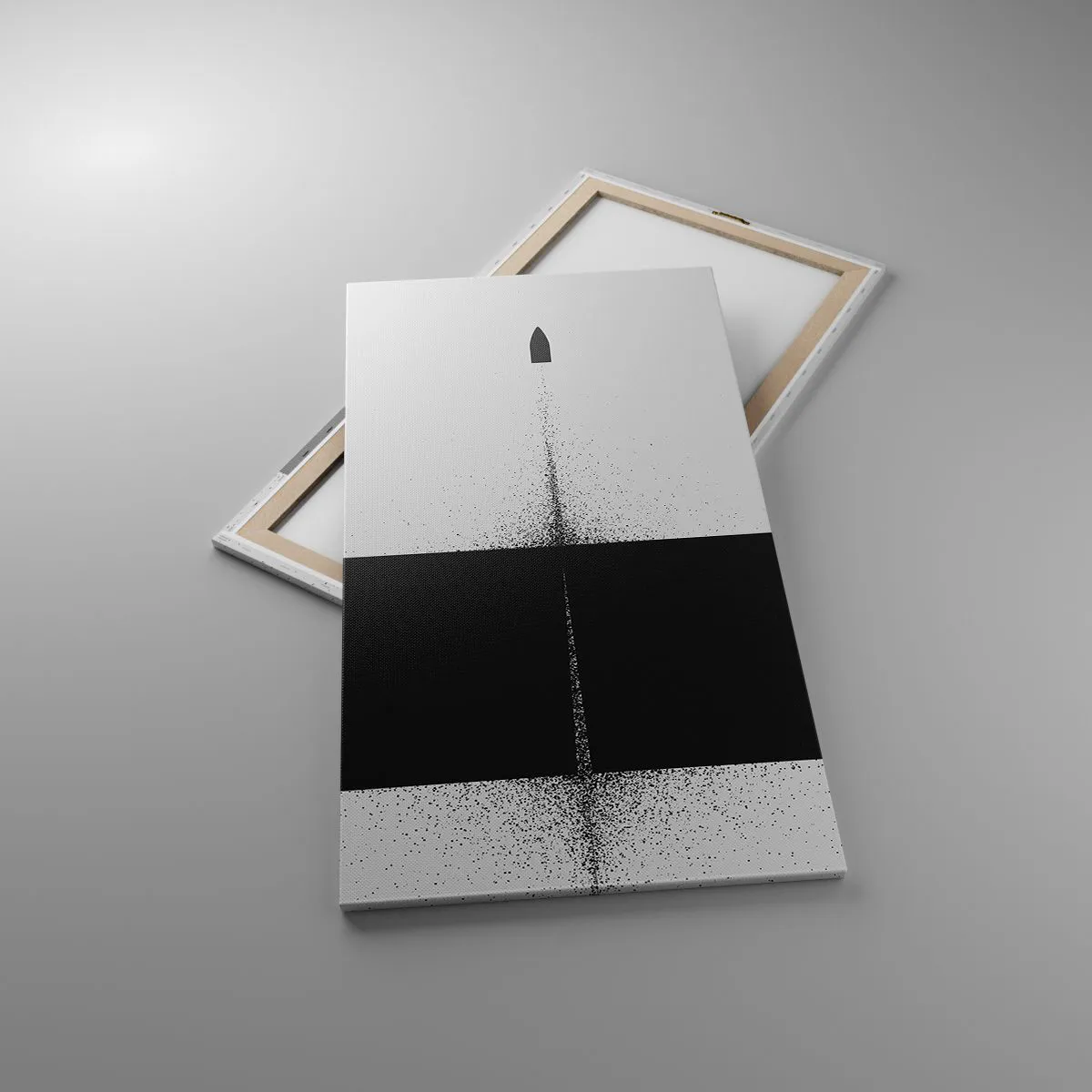 Impression sur toile - Image sur toile - Droit au but - 65x120 cm