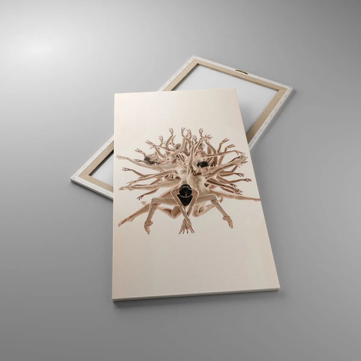 Vászonkép - Virágzás a táncban - 65x120 cm