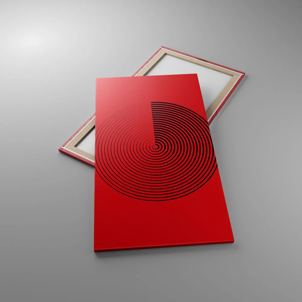 Canvas picture - Circular Movement - 65x120 cm