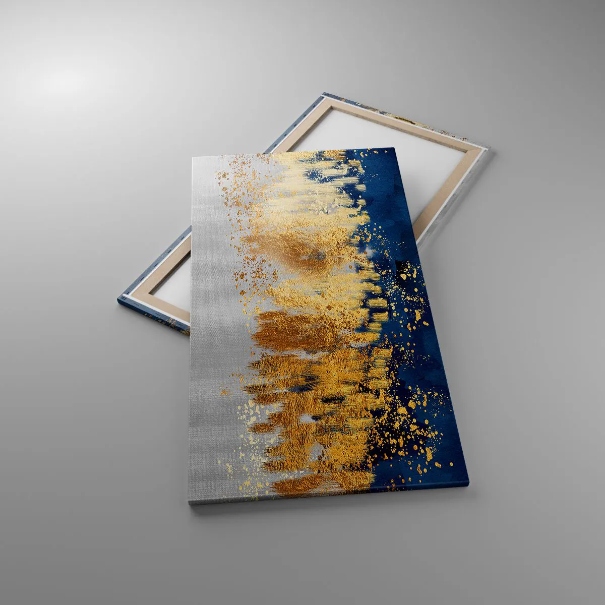Canvas picture - Modern Composition and Twinkle - 65x120 cm