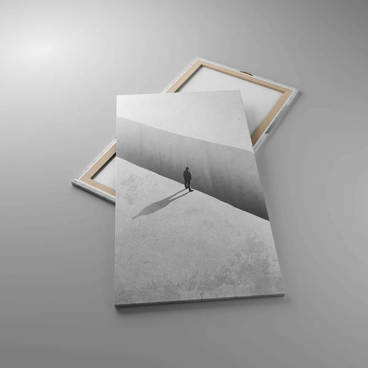 Tablou pe pânză - Obiectiv clar - 65x120 cm