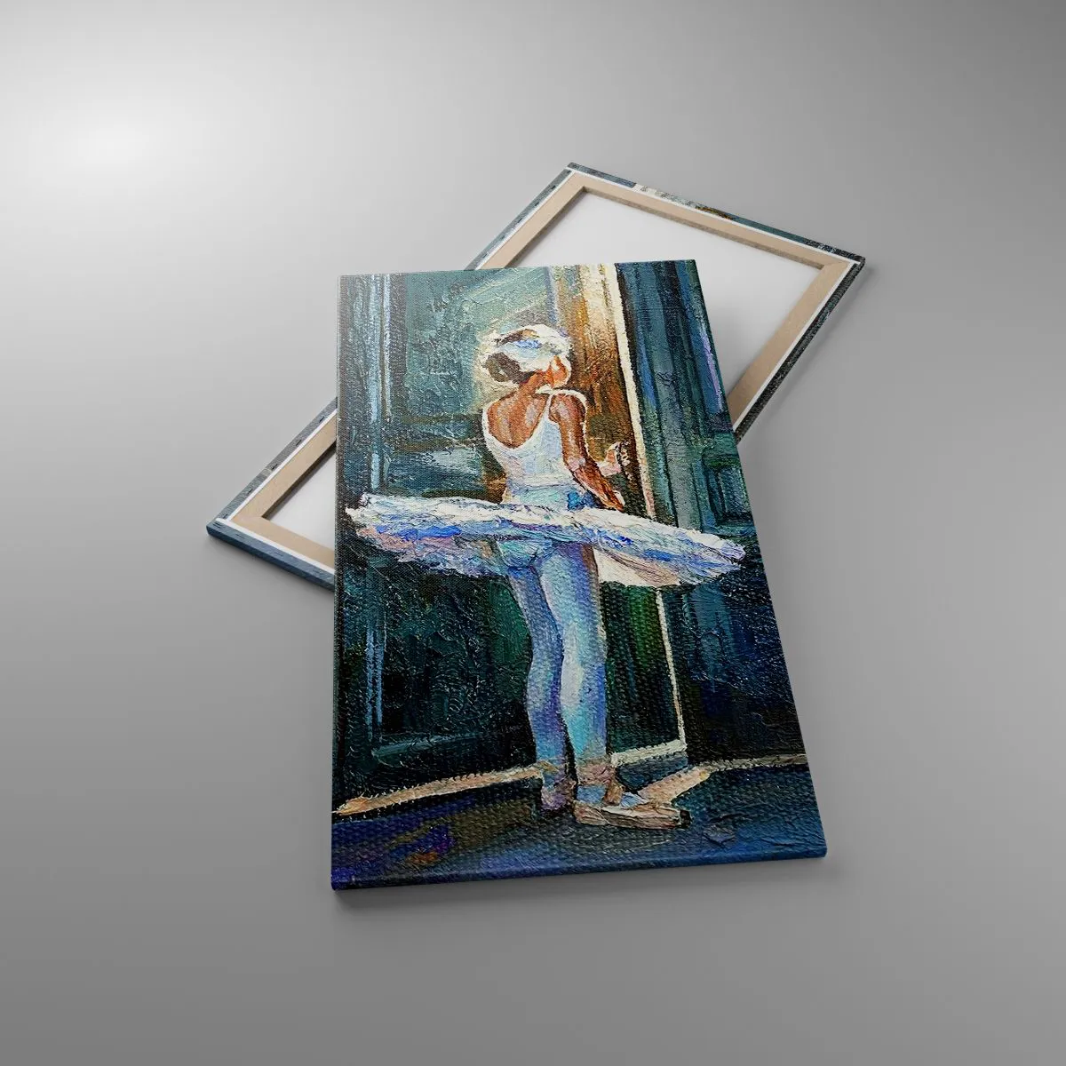 Obraz na plátne - Pred predstavením - 65x120 cm