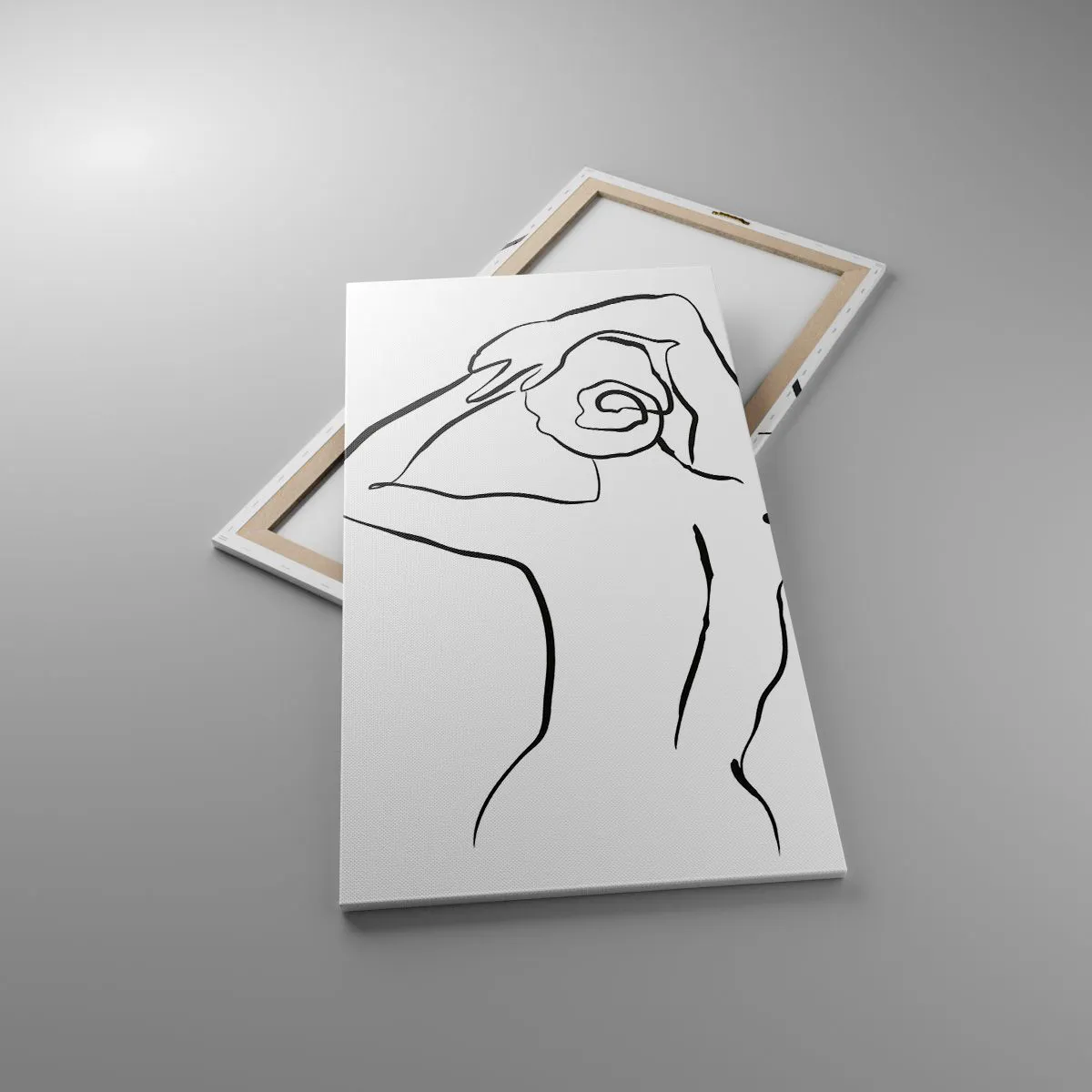 Quadro su tela - Stampe su Tela - Nudo mattutino - 65x120 cm