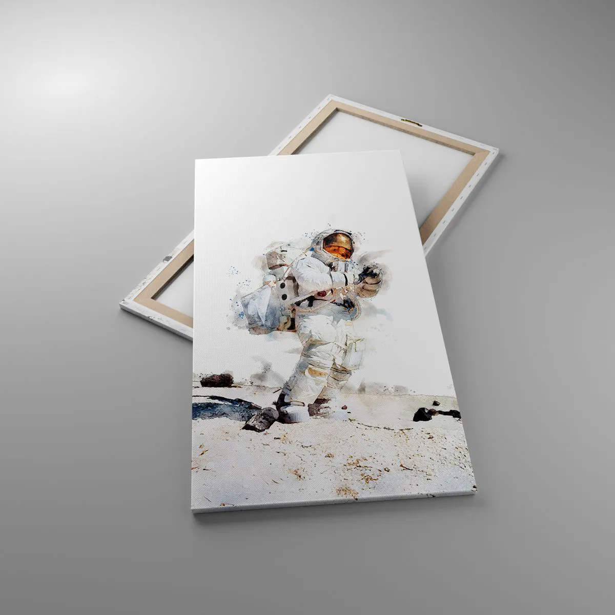 Lærredstryk - Billede på lærred - Jordens budbringer - 65x120 cm