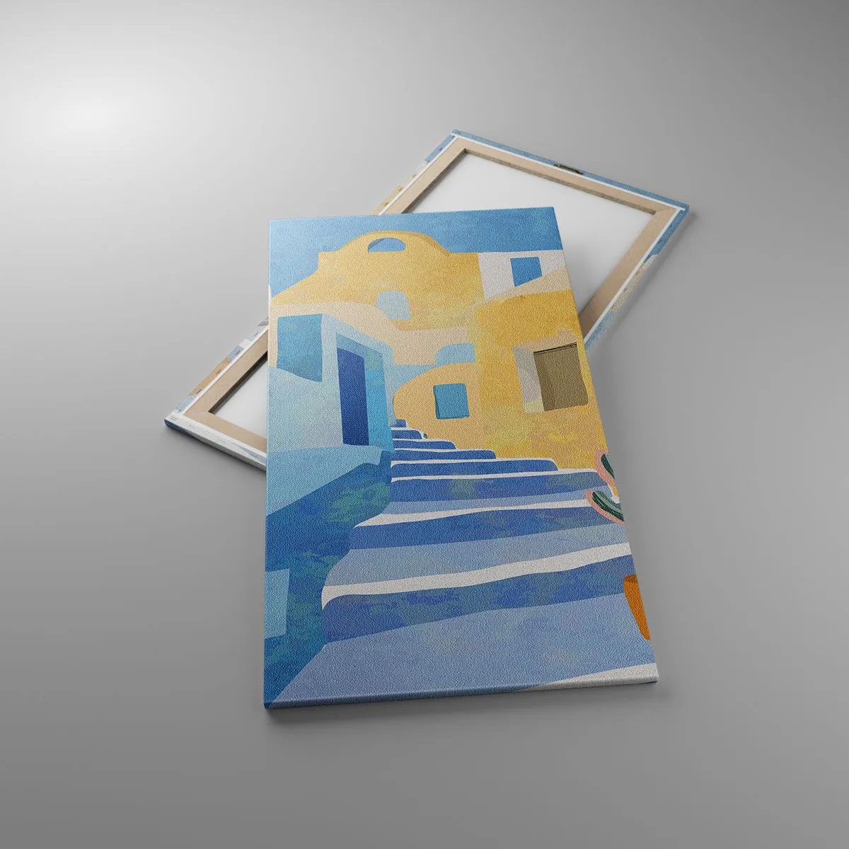 Obraz na plátně - Den v arabském městě - 65x120 cm