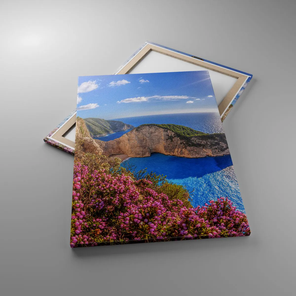 Lærredstryk - Billede på lærred - Min store græske ferie - 70x100 cm