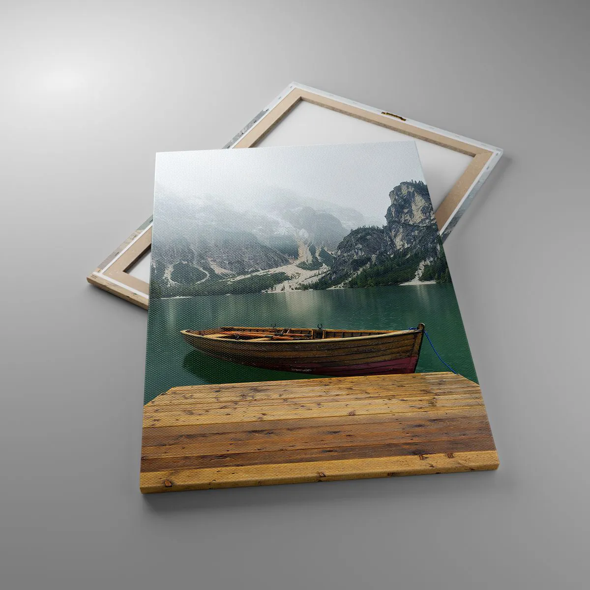 Vászonkép - "És a homlok büszke sziklái" - 70x100 cm