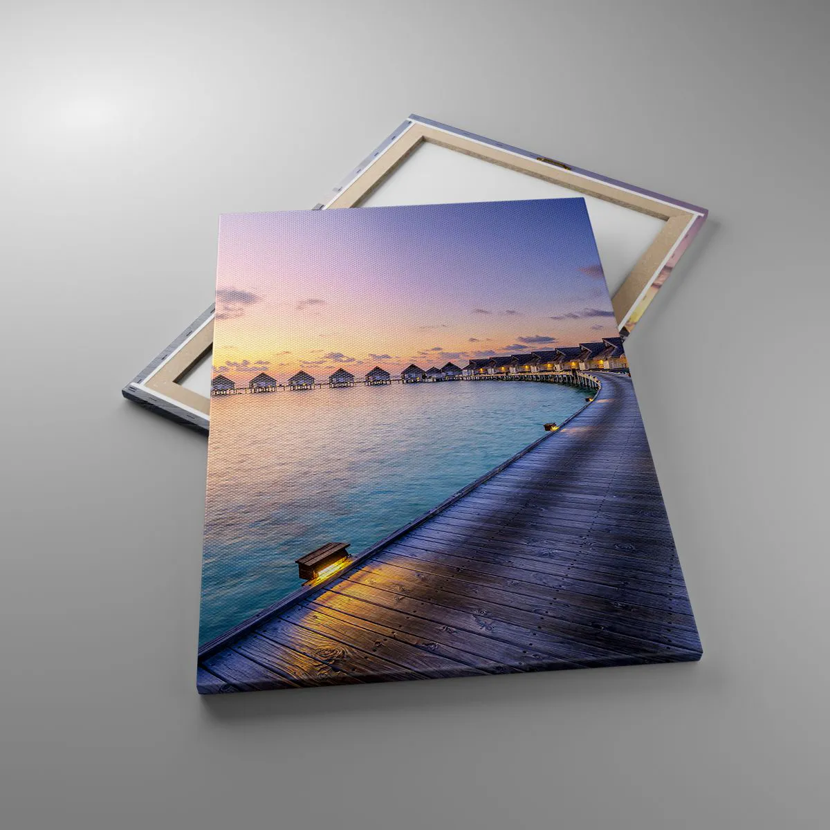 Vászonkép - Nyaralás – vissza a forrásokhoz - 70x100 cm