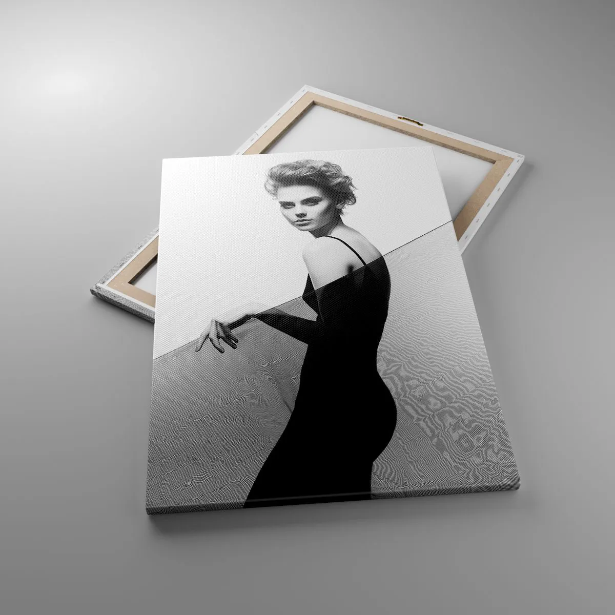 Schilderen op canvas - Magnetische blik - 70x100 cm