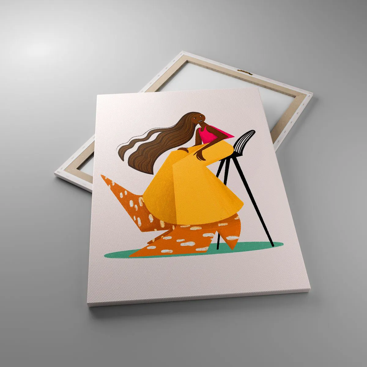 Vászonkép - A divat is szórakoztató - 70x100 cm