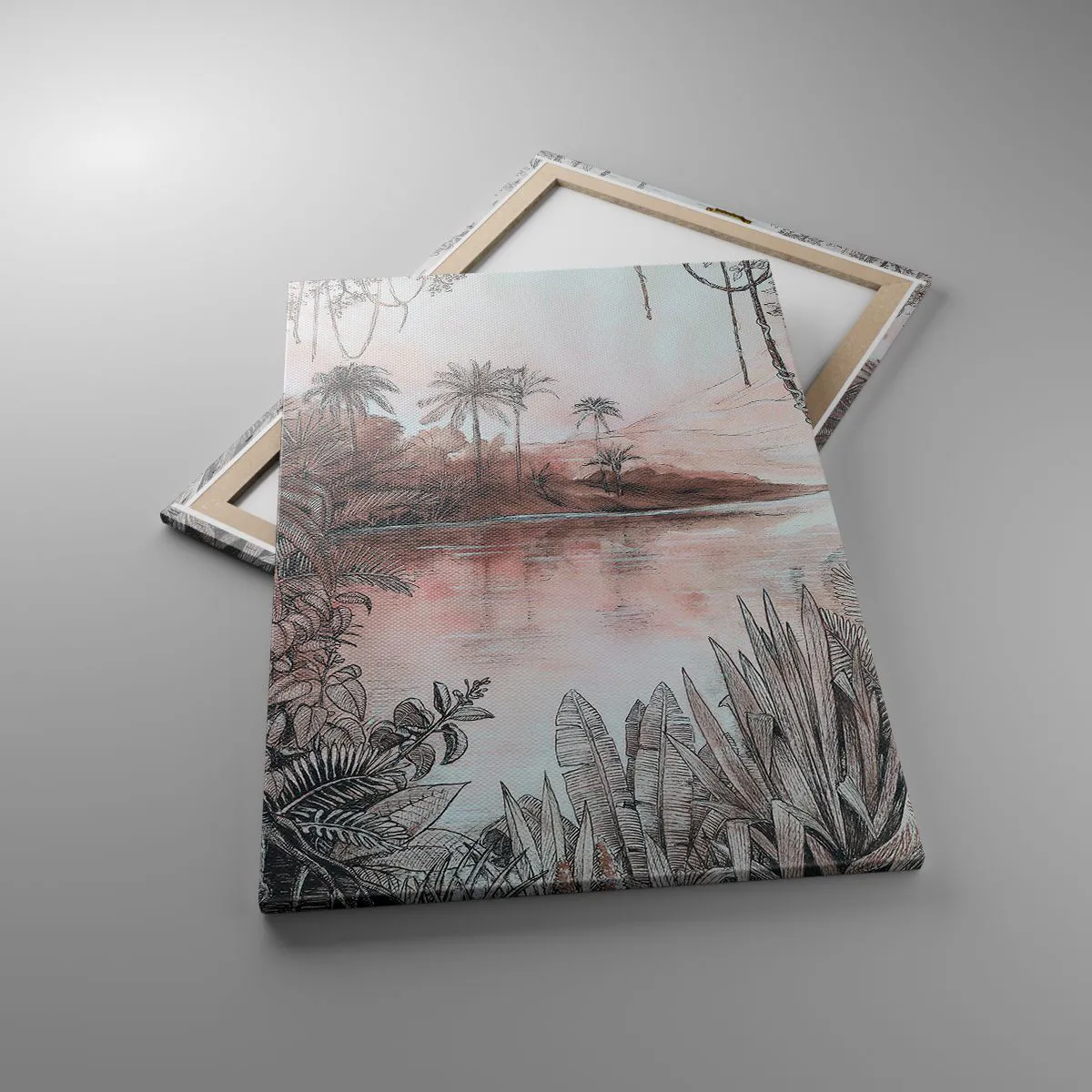 Impression sur toile - Image sur toile - Journal d'un explorateur du XIXe siècle - 70x100 cm