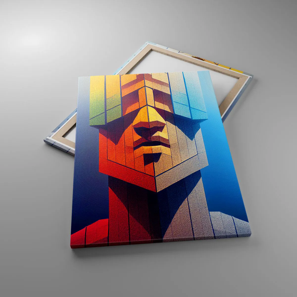 Lærredstryk - Billede på lærred - En mand med principper - 70x100 cm