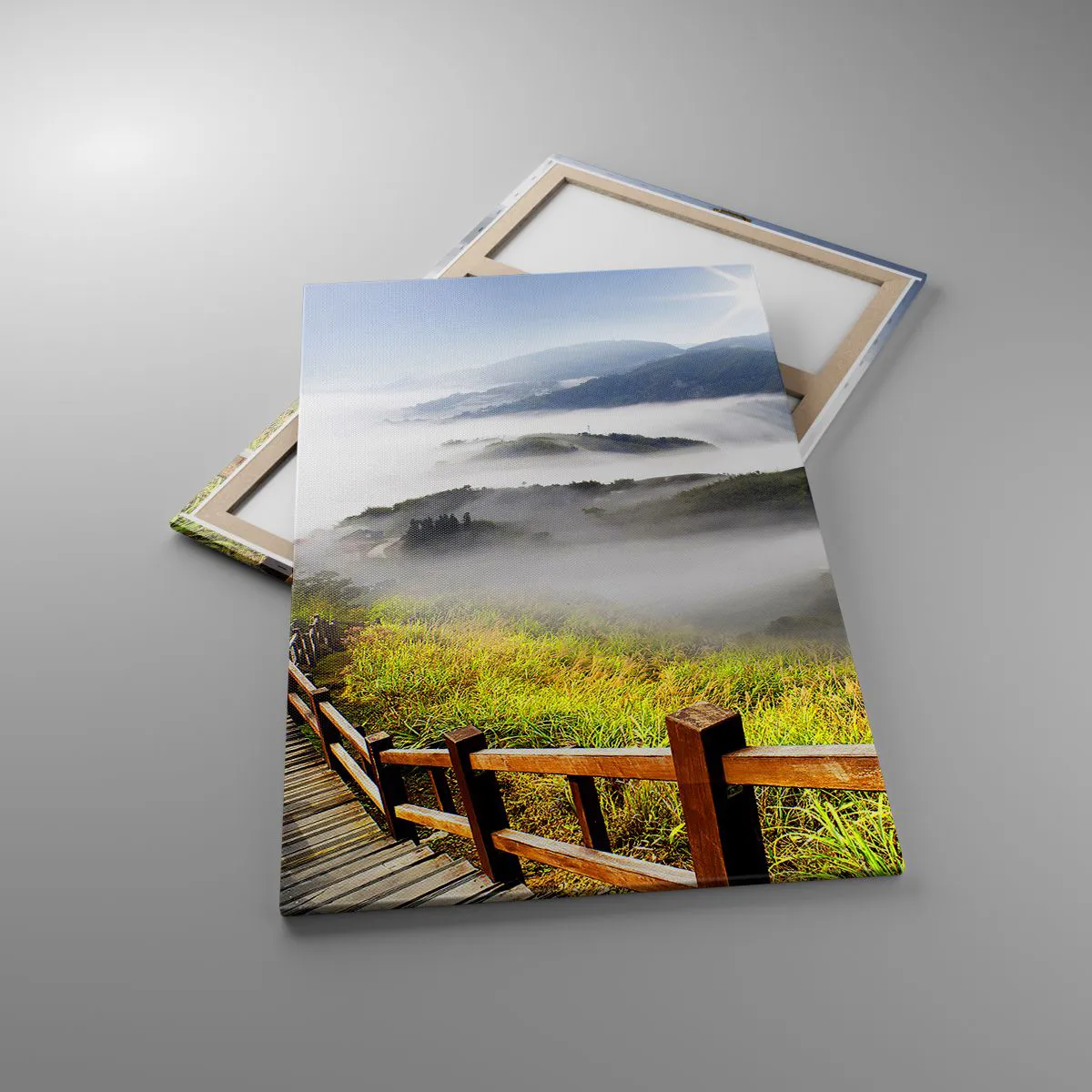 Lærredstryk - Billede på lærred - Vævet mod blænding og tåge - 80x120 cm