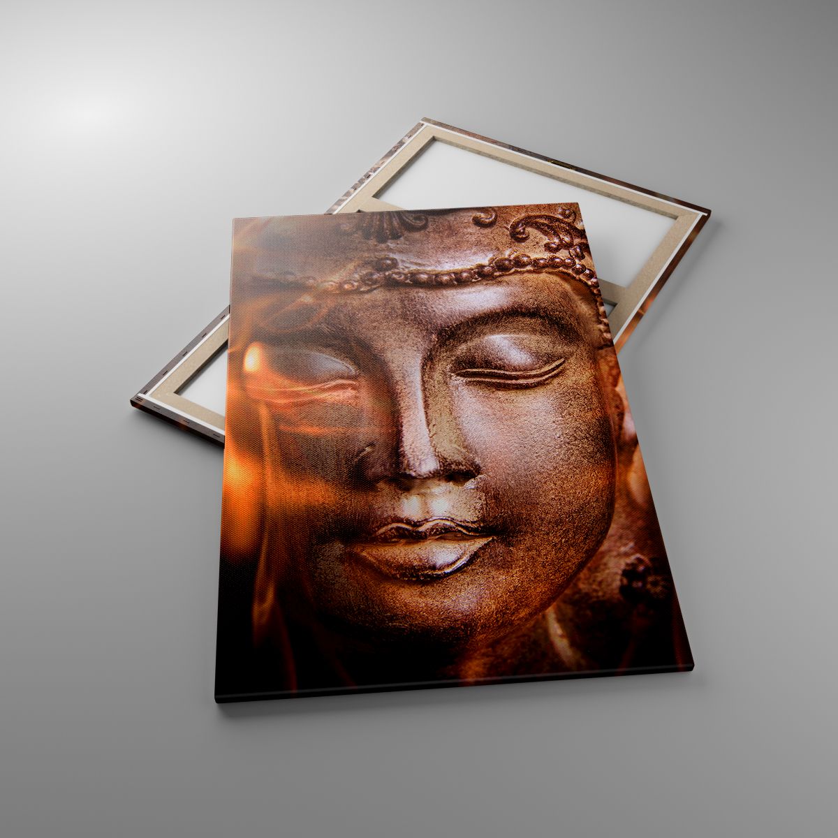 Quadro su tela, Stampe su Tela Arttor 120x80 cm - La pace del mondo -  Buddha, Religione, Arte, Asia, Muto, Per il Salotto, Per la Camera da  letto