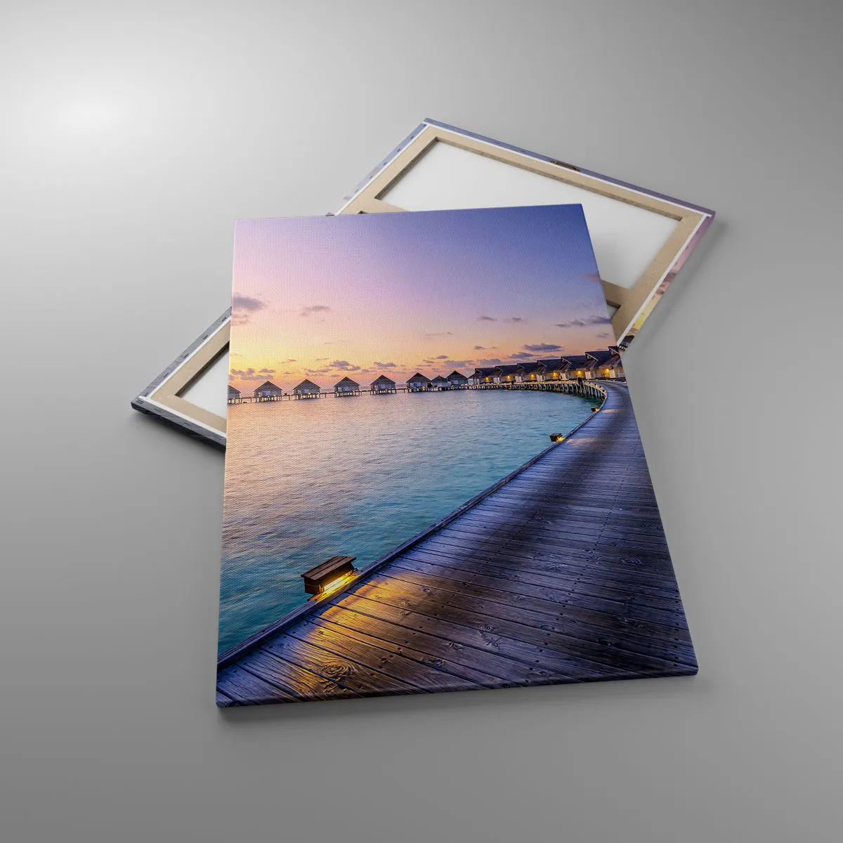 Obraz na plátně - Prázdniny - návrat k pramenům - 80x120 cm