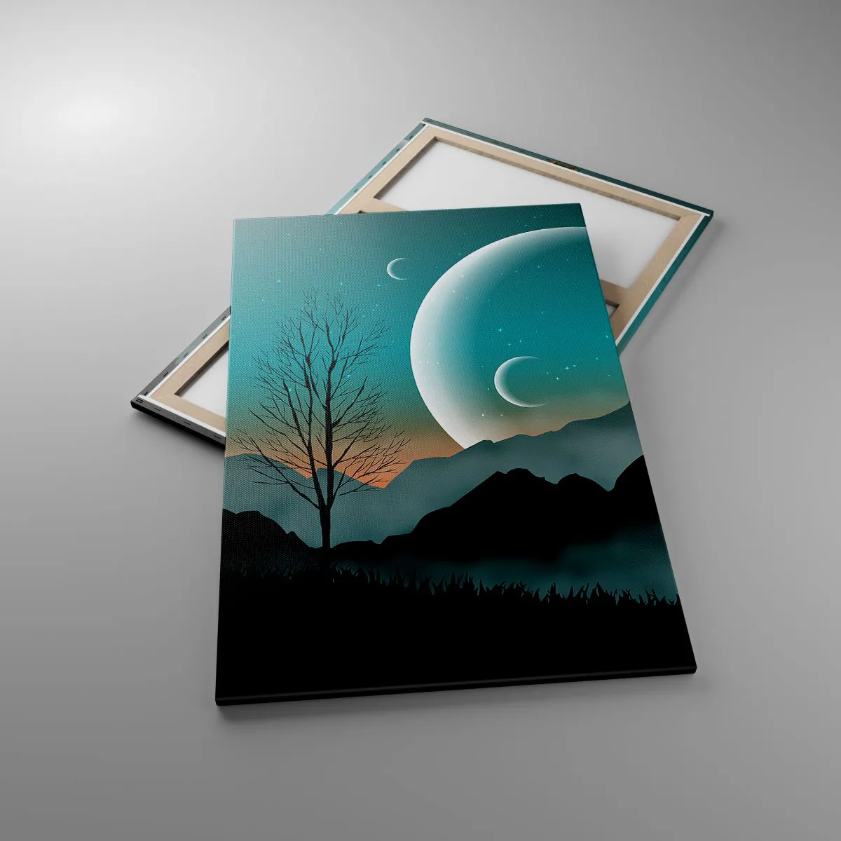 Obraz na plátně - Karneval hvězdné noci - 80x120 cm