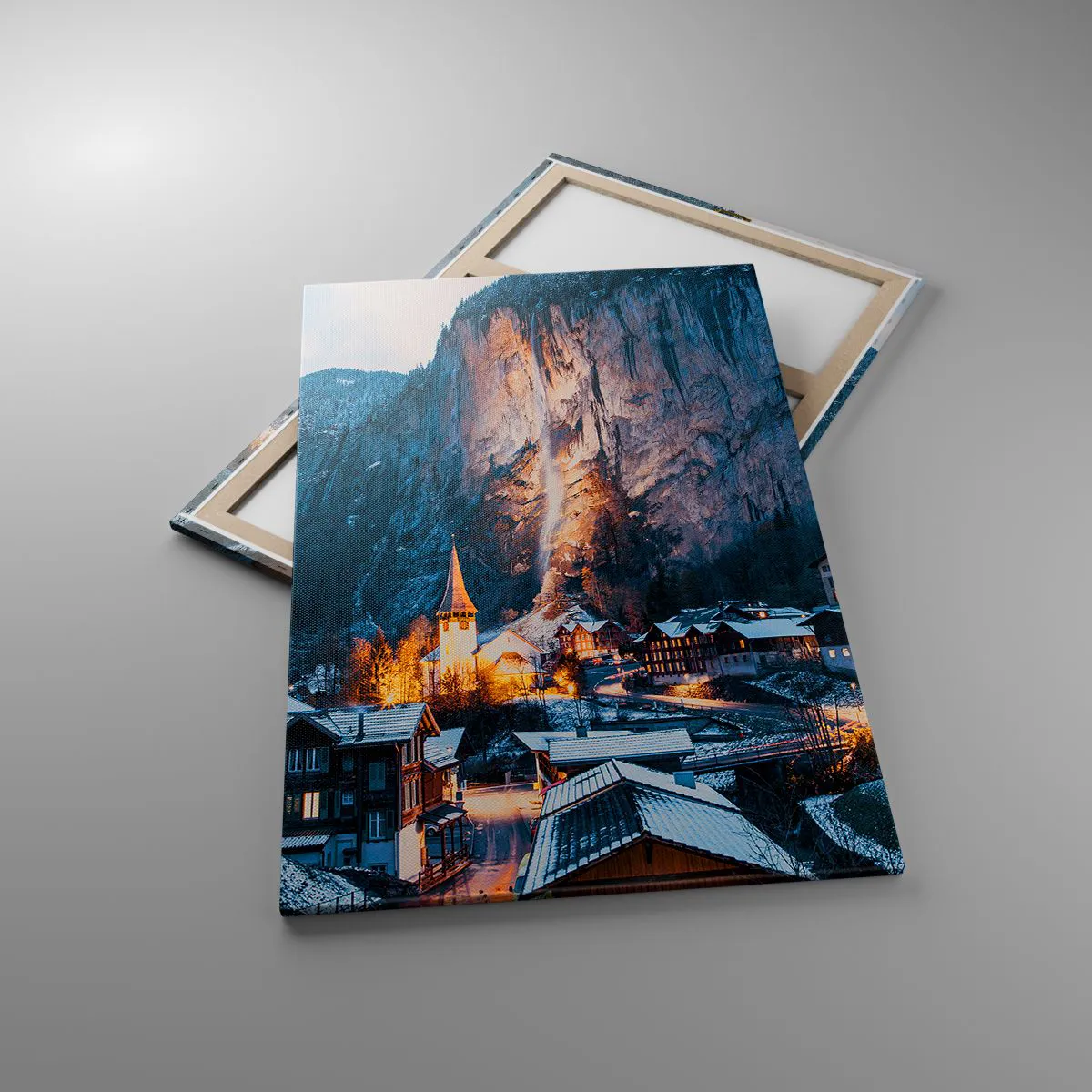 Vászonkép - A tél ragyogó szelleme - 80x120 cm