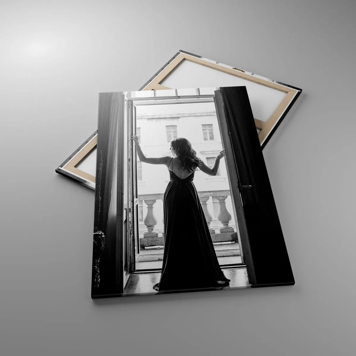 Lærredstryk - Billede på lærred - I stor stil - 80x120 cm